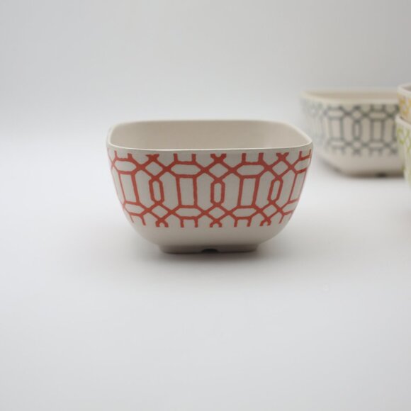 Mini World Market Cube Bowls (3.5" in height, 3.75" in width) - Picture 6 of 9